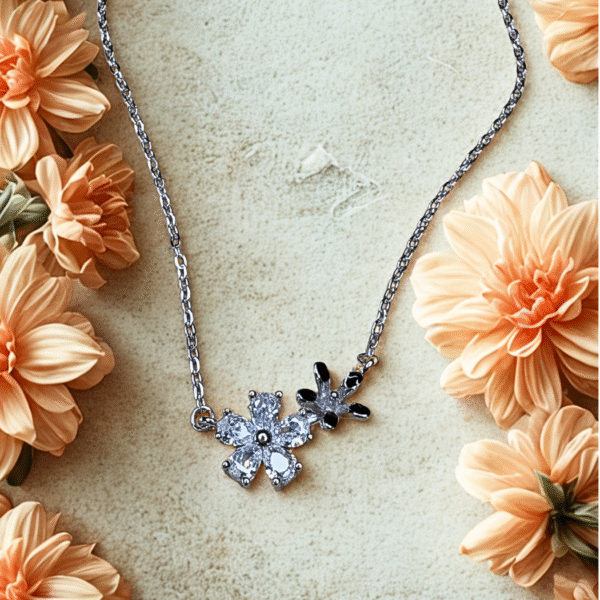 Blossom Whisper Floral Necklace 🌸✨ - Image 3