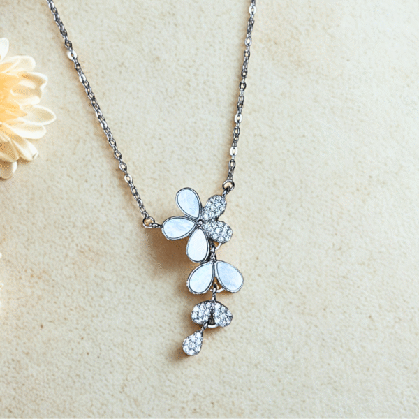 Crystal Bloom Cascade Pendant ✨🌿 - Image 5